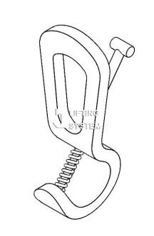 Cast in Loop Lifting Hoop — close-up view 2 — Chontan precast accessory