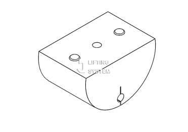 Cast in Loop Lifting Hoop — close-up view 3 — Chontan precast accessory