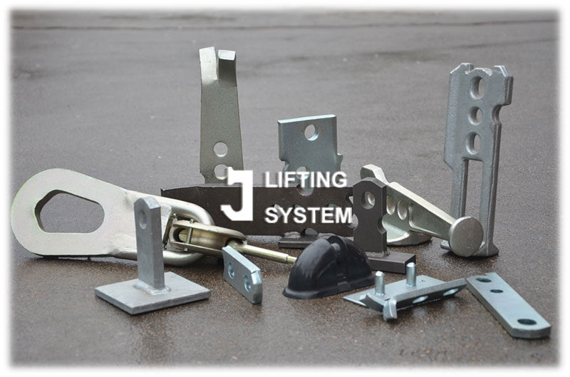 Fleet-Lift Drop Forged Erection Anchor — close-up view 2 — Chontan precast accessory
