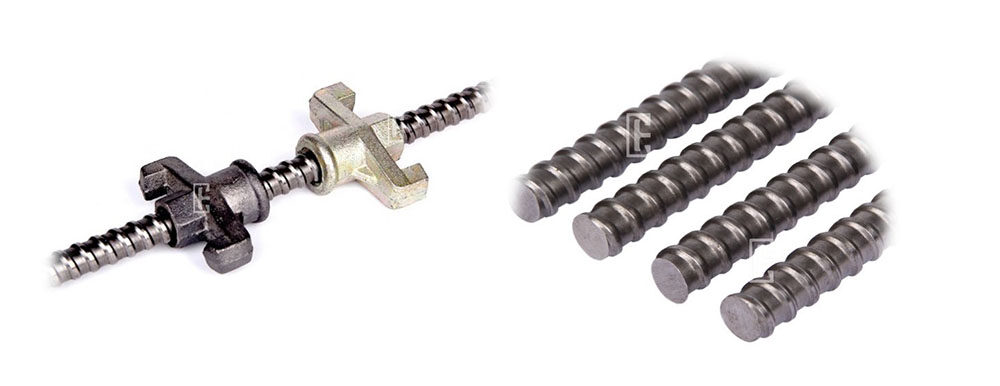 Formwork Steel Tie Rod — close-up view 1 — Chontan precast accessory