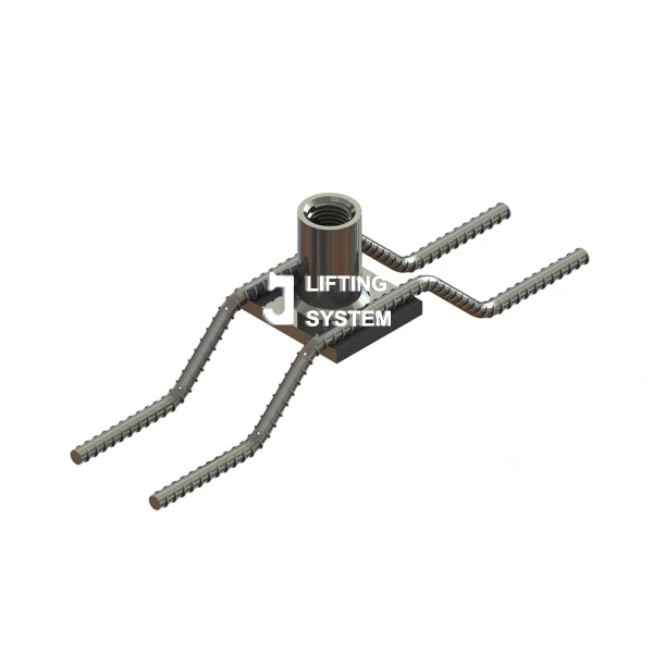 Flat Lifting Socket With Rebar Slab Anchor